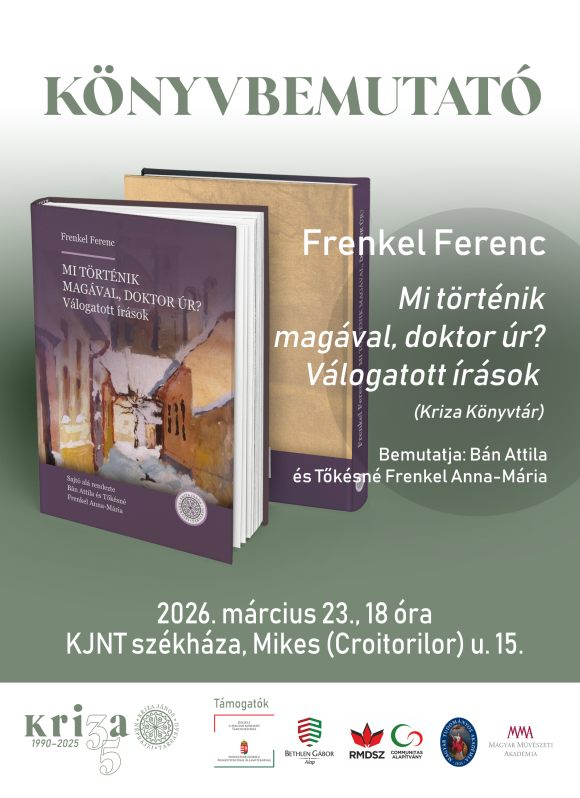 Mi történik magával, doktor úr? – könyvbemutató
